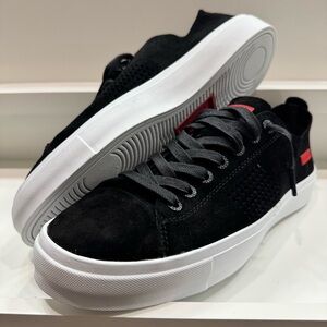 Savalé Lomax Black Suede Sneakers Red Tab Men’s 9.5 – Like New Grail! No Box